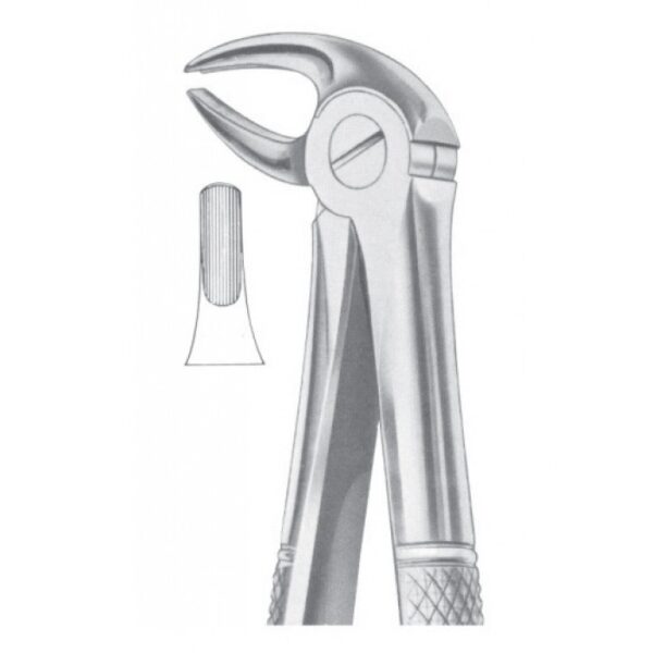 EXTRACTING FORCEPS ENGLISH PATTERN 1009