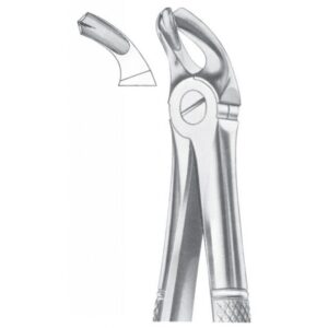 EXTRACTING FORCEPS ENGLISH PATTERN 1017