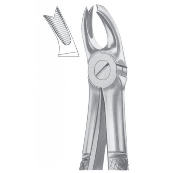EXTRACTING FORCEPS ENGLISH PATTERN 1057