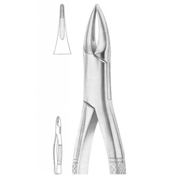EXTRACTING FORCEPS AMERICAN PATTERN 1253