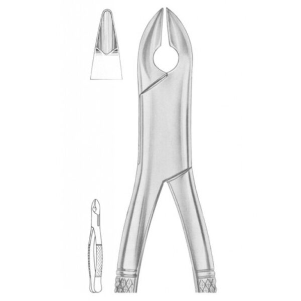 EXTRACTING FORCEPS AMERICAN PATTERN 1265